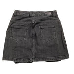 MARC ELLIS gonne in denim tinta unita con tasconi Nero per Bambina JMJSK00282X NERO MARC ELLIS 