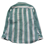 Saint Barth Camicia Manica Lunga Fantasia A Righe per Bambino AGNES VERDE SAINT BARTH 