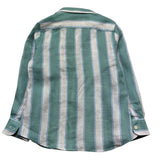 Saint Barth Camicia Manica Lunga Fantasia A Righe per Bambino AGNES VERDE SAINT BARTH 