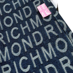 John Richmond Gonna In Denim Tinta Unita Logata per Bambina RGP25121GO BLU JOHN RICHMOND 