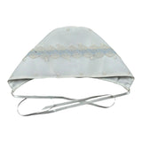 Artesania Infantil Cappello Tinta Unita con Ricami per Neonata 454C PANNA ARTESANIA INFANTIL 