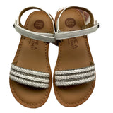 Gioseppo Plain Sandal With White Strap For Girls