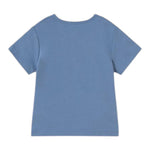 Mayoral T-Shirt Tinta Unita con Stampa per Bambino 11058J BLU MAYORAL 