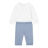MAYORAL completo 3pz body-cardigan-pantalone Azzurro per Neonato 2516 AZZURRO MAYORAL 