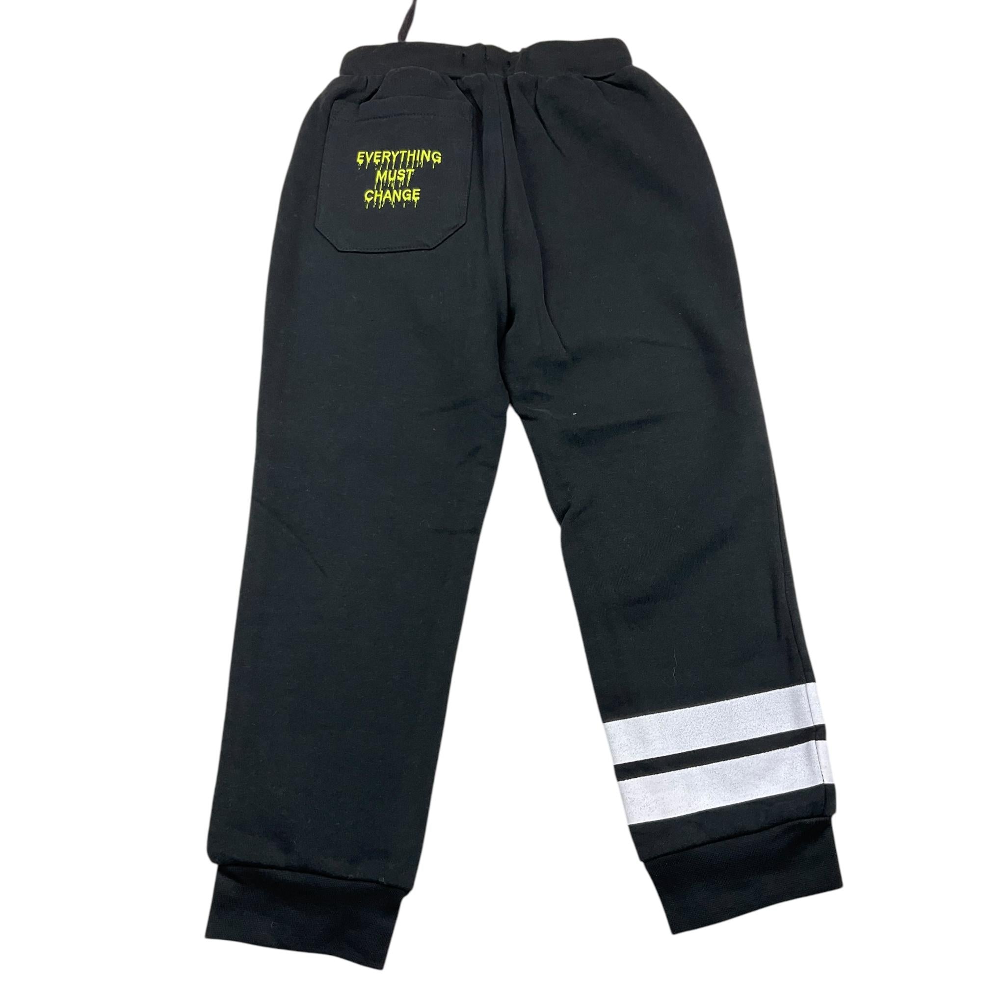 EMC pantalone tuta tinta unita Nero per Bambino BZ7122 NERO EMC 