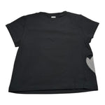 Liu Jo T-Shirt Girocollo Tinta Unita con Applicazione per Bambina GA5067XXXX NERO LIU JO 