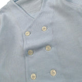 Dolcimonelli Cardigan tinta unita con Bottoni Azzurro per Neonato 431801116 AZZURRO DOLCIMONELLI 