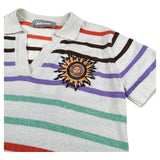 Just Cavalli Abito Mezza Manica Fantasia A Righe per Bambina JGP26079VE PANNA JUST CAVALLI 