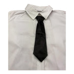 TO be too camicia manica lunga tinta unita con cravatta Bianco per Bambina TFJF24S528 BIANCO TO be too 