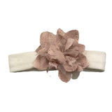 LALALU' fascia capelli tinta unita con fiore in contrasto Panna per Bambina FL9NJ PANNA LALALU' 