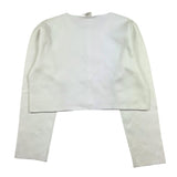 The Owl Cardigan Solid Color With Cream Buttons For Girls