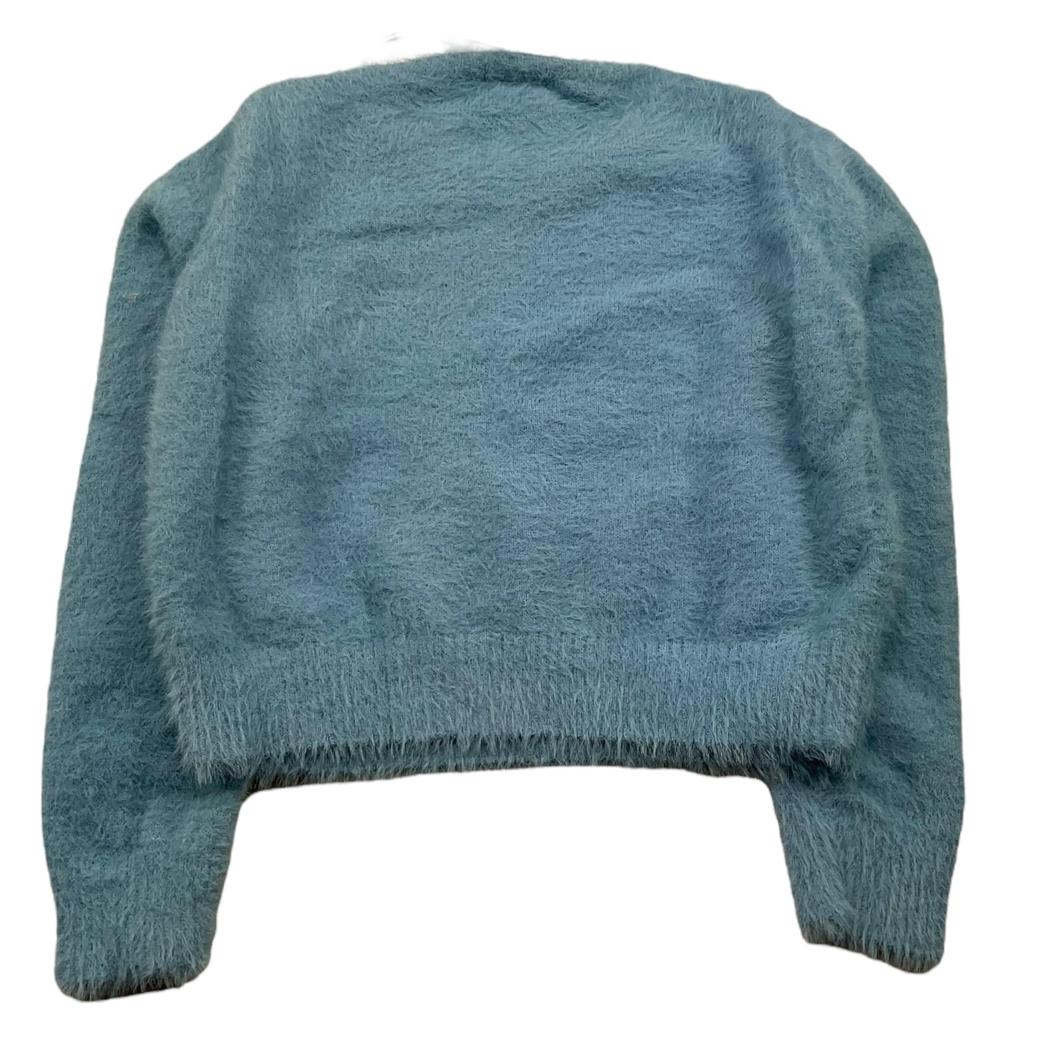 LU LU BY MISS GRANT maglia girocollo tinta unita Azzurro per Bambina LL3240 AZZURRO LU LU BY MISS GRANT 