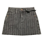 TO be too gonna in denim tinta unita con brillantini Grigio per Bambina TFBF24G632 GRIGIO TO be too 