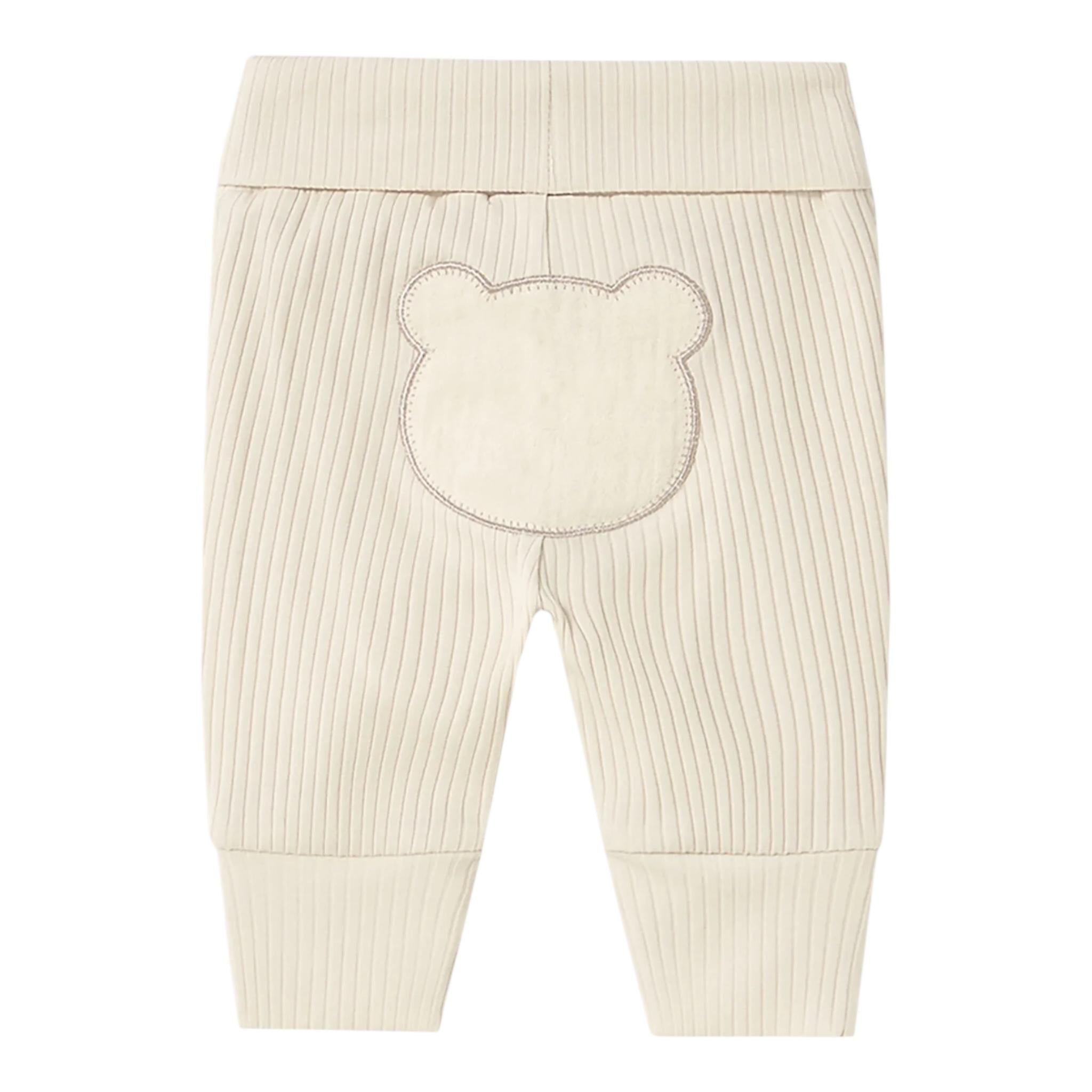 Mayoral Completo 3 Pezzi Felpa-T.Shirt-Pantalone per Neonato 1877 BEIGE MAYORAL 