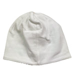 Le Bebe' Cappello Tinta Unita con Stampa per Neonata LBB4899 BIANCO LE BEBE' 