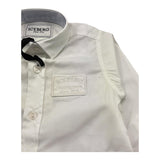 Iceberg Camicia Manica Lunga Tinta Unita con Logo per Bambino CMICE5103BJ PANNA ICEBERG 