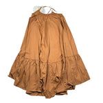 Liu Jo Abito Bretelline tinta unita con Applicazione Cammello per Bambina GA3186 CAMMELLO LIU JO 