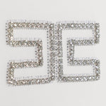 Elisabetta Franchi T-Shirt Girocollo Tinta Unita con Applicazioni Brillantini per Bambina EFTS239 BIANCO ELISABETTA FRANCHI 