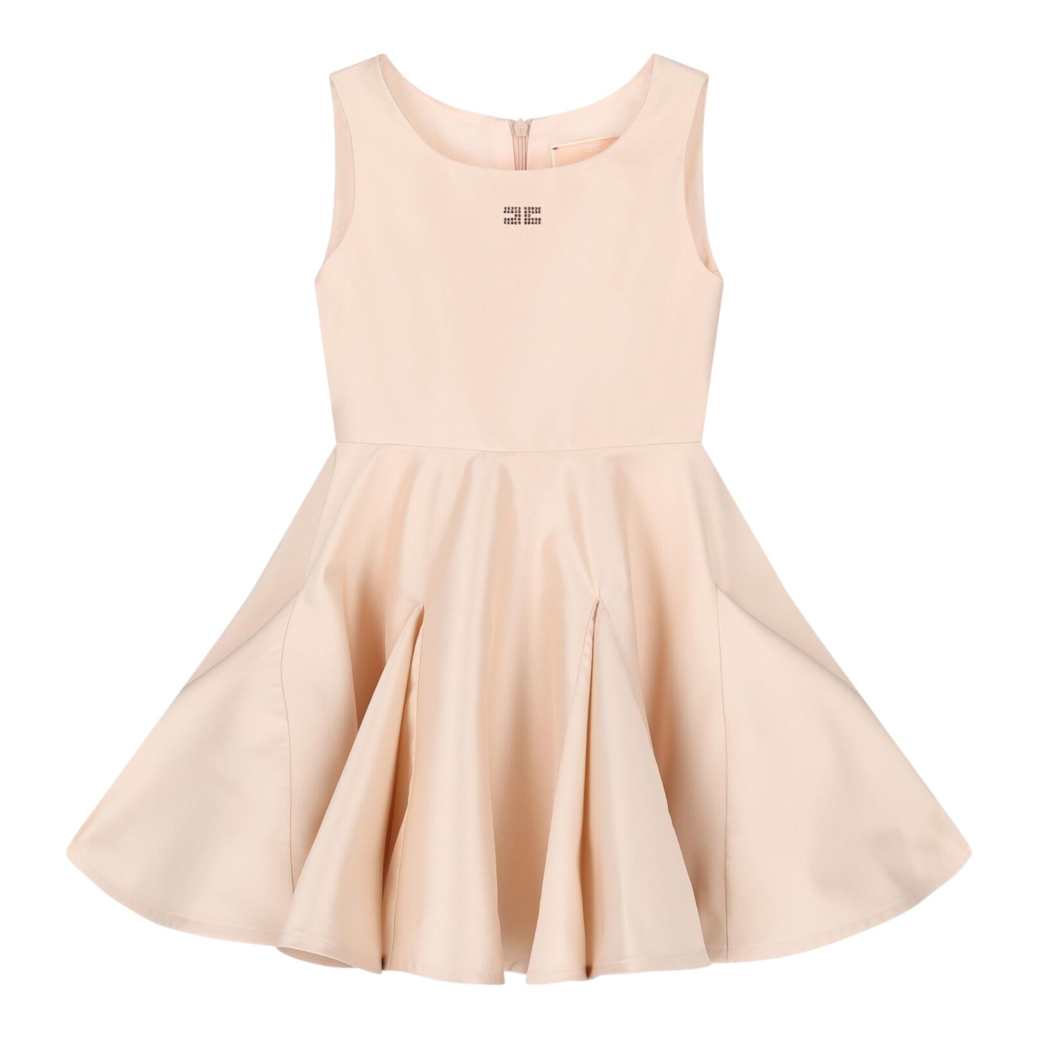 Elisabetta Franchi Abito Tinta Unita Giromanica per Bambina EFAB616 ROSA ELISABETTA FRANCHI 