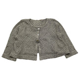 CAFFE' D'ORZO cardigan tinta unita con trafori Grigio per Neonata ZU9000Q GRIGIO CAFFE' D'ORZO 