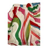 Emilio Pucci Plain Shorts With White Pattern For Girls