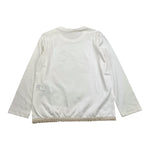 CAFFE' D'ORZO shirt tinta unita girocollo Bianco per Bambina ZV8A10 BIANCO CAFFE' D'ORZO 