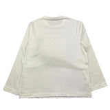 EMPORIO ARMANI shirt girocollo tinta unita con stampe Bianco per Bambino 6R4TJC BIANCO EMPORIO ARMANI 