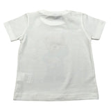 J.O. Milano T-Shirt Girocollo Tinta Unita con Stampa Orso per Neonato 576L1 BIANCO J.O. MILANO 