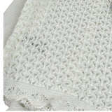 Juliana Completo 3 Pezzi Maglia-Ghettina-Cappello Bianco per Neonata 25036 BIANCO JULIANA 