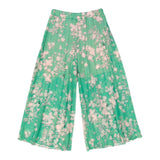 Liu Jo Fantasy Print Trousers With Elastic Waist Green For Girls