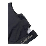 Calvin Klein Top Giromanica Tinta Unita per Bambina IG0IG02869X NERO CALVIN KLEIN 
