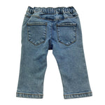 Trussardi Jeans Tinta Unita con Elastico In Vita per Neonato TIP26015JE AZZURRO TRUSSARDI 