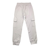 Yours Solid Color Tracksuit Pants With Print White For Boys