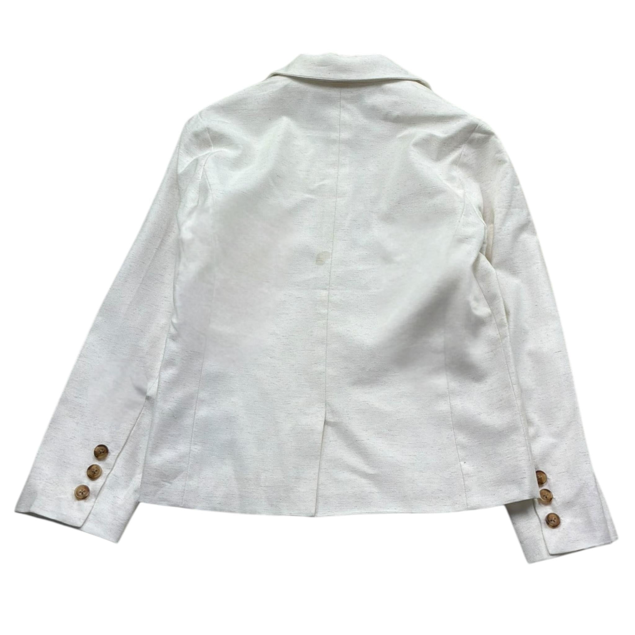 Trussardi Giacca Tinta Unita con Bottoni per Bambino TBP26138GC BIANCO TRUSSARDI 