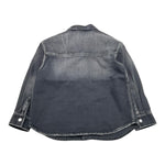 MOSCHINO camicia in denim tinta unita Nero per Bambino HUC01Q NERO MOSCHINO 