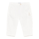 Moschino Pantalone Fantasia A Righe per Neonato MUP05N BIANCO/BEIGE MOSCHINO 