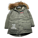 FREEDOMDAY giubbino modello parka tinta unita con cappuccio Verde per Bambino IFRJB6930AH112X VERDE FREEDOMDAY 