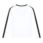 EMPORIO ARMANI shirt girocollo tinta unita con stampa Bianco per Bambino 6RBT65 BIANCO EMPORIO ARMANI 