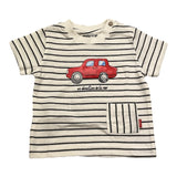 Mayoral T-Shirt Girocollo Fantasia A Righe per Bambino 1024 BIANCO MAYORAL 