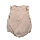 Elisabetta Franchi Pagliaccetto Tinta Unita con Rouches per Neonata ENPG045 ROSA ELISABETTA FRANCHI 