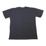 Zu+Elements Solid Color Crew Neck Print T-Shirt Black For Boys