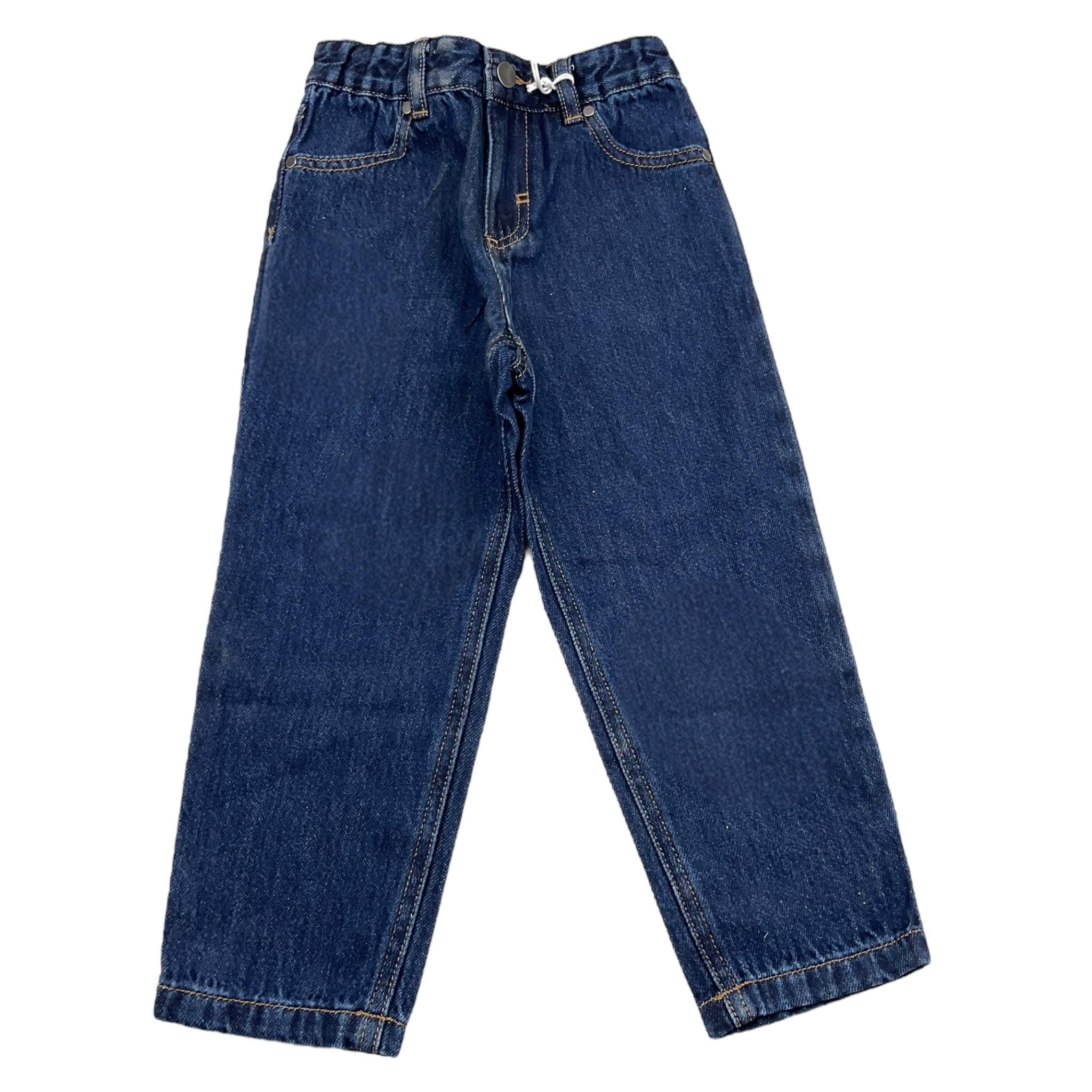 STELLA McCARTNEY jeas tinta unita con elastico in vita Blu per Bambino TV6R80 BLU STELLA McCARTNEY 