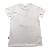 Nails Milano T-Shirt Crew Neck Solid Color White For Kids