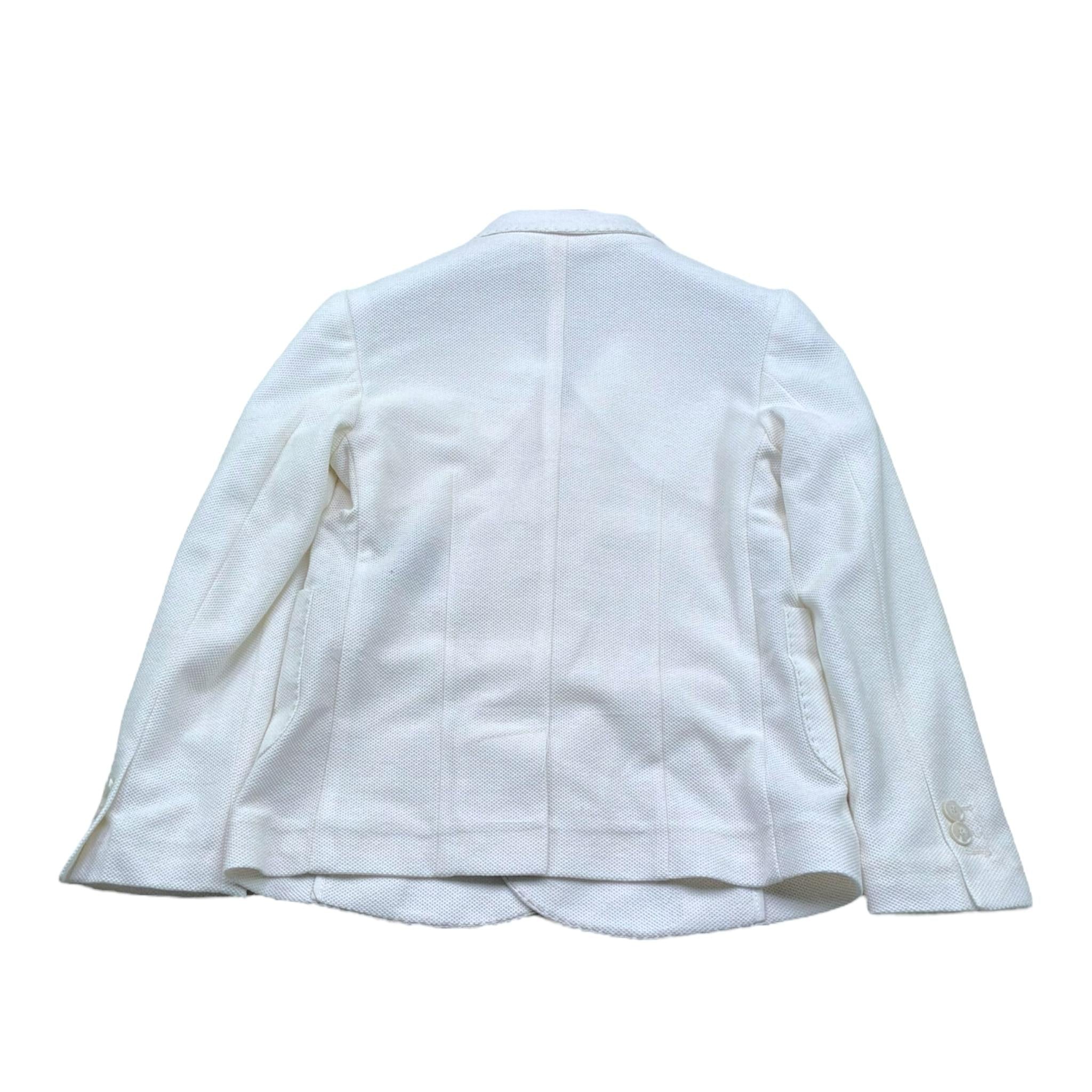 Manuel & Frank Giacca Tinta Unita con Bottoni per Bambino MF6376R BIANCO MANUEL & FRANK 