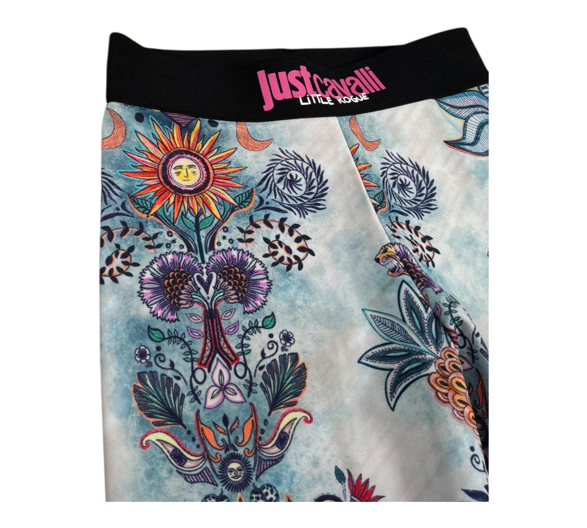 Just Cavalli Leggins Stampa Fantasia per Bambina JGP26237LE MULTICOLOR JUST CAVALLI 