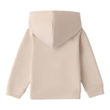 SARABANDA felpa tinta unita con cappuccio e stampa Beige per Bambino 0A150 BEIGE SARABANDA 
