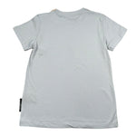 John Richmond T-Shirt Girocollo Tinta Unita con Logo per Bambino RGP26049TS AZZURRO JOHN RICHMOND 