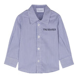 TRUSSARDI camicia manica lunga fantasia  a righe Bianco/azzuro per Neonato TIA24171CAN BIANCO/AZZURRO TRUSSARDI 
