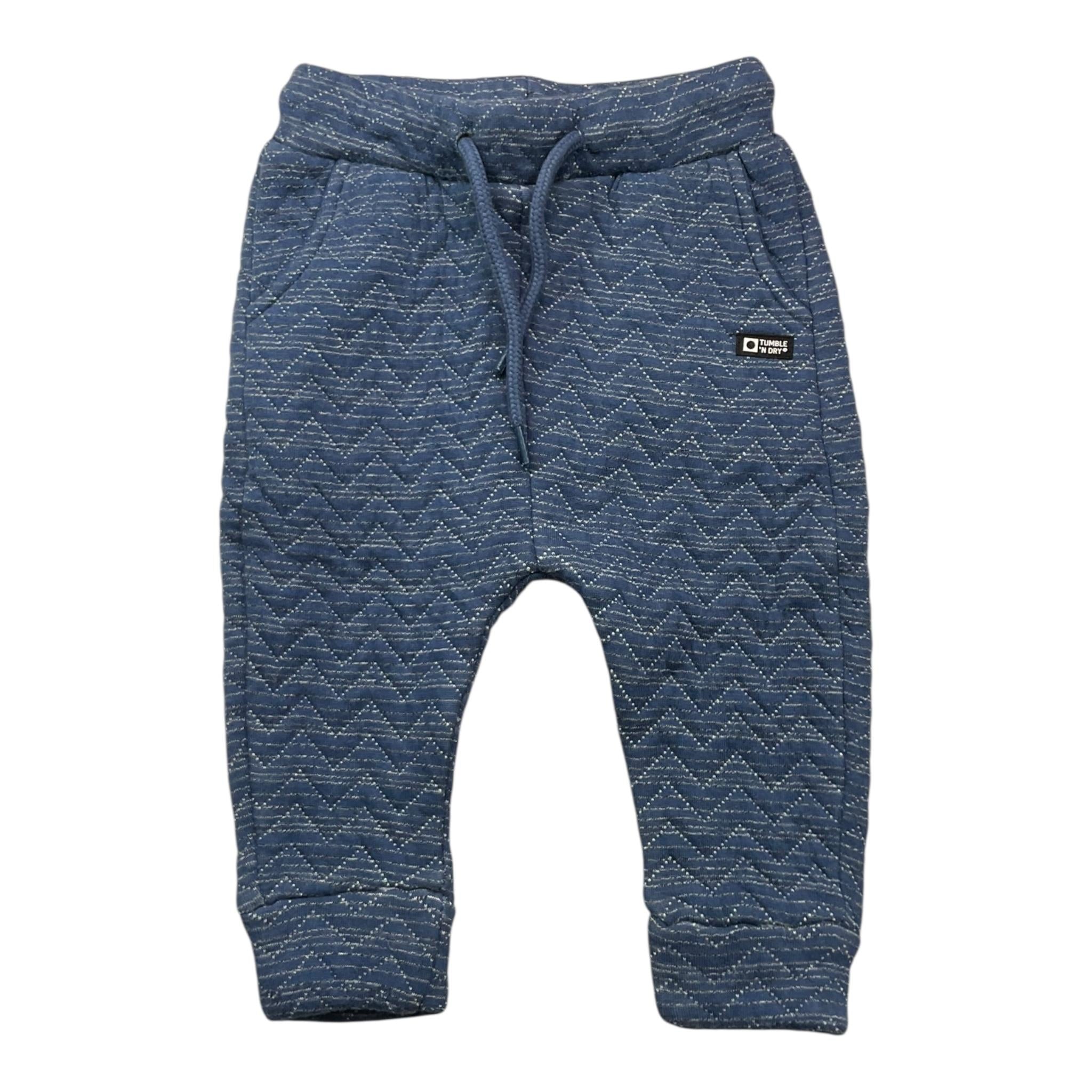 TUMBLE'N DRY pantalone tinta unita con elastico in vita Blu per Neonato PAN1354 BLU TUMBLE'N DRY 