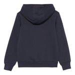 FAY felpa tinta unita con cappuccio e logo Blu per Bambino FV4P00 BLU FAY 
